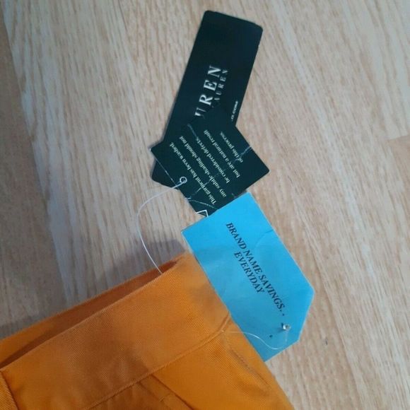 3 for $60 Ralph Lauren Shorts Mango Orange Size 16 Casual - Picture 2 of 6